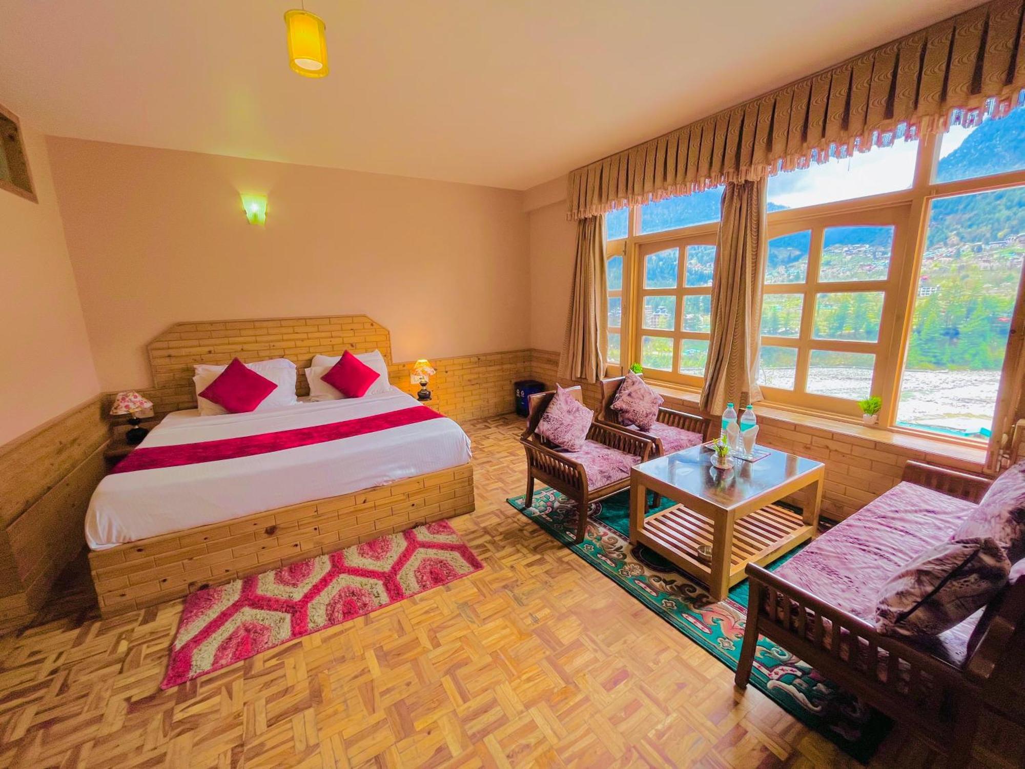 Snow Clad Riverview Hotel & Resort, Manali Bagian luar foto